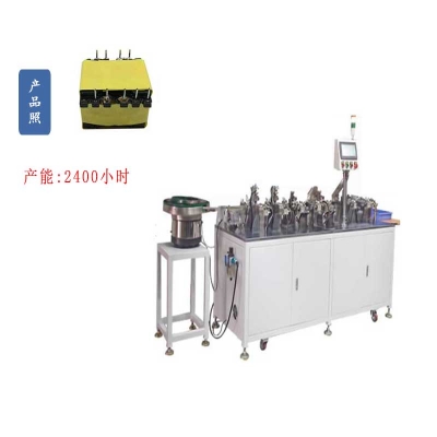 Automatic gluing testing machine for transformer