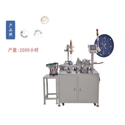 Potentiometer shaft core handle automatic riveting brush machine