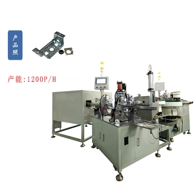 88 automatic assembly machine for motor metal support bearing