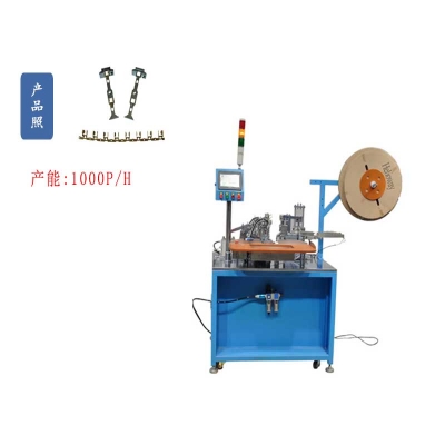 Automatic riveting machine for socket copper spring piece