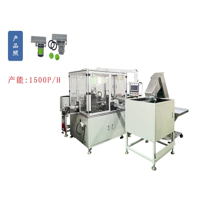 Six piece valve automatic assembly machine